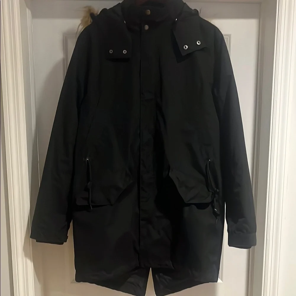 Cole Haan Black Winter Jacket - Picture 2 of 8